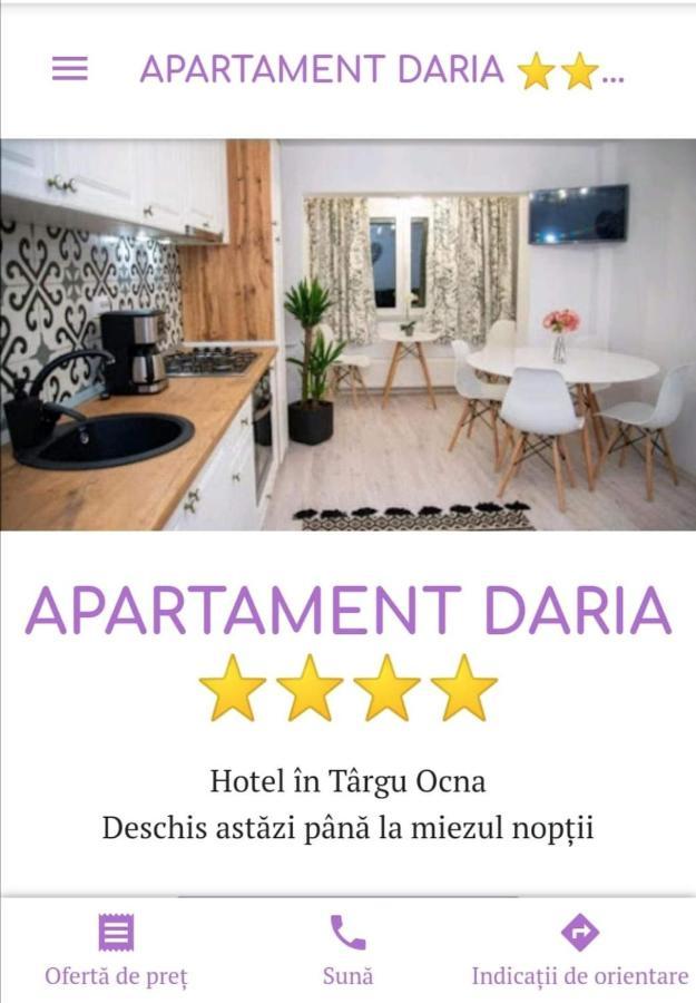 Apartament Daria Tirgu Ocna Exterior photo